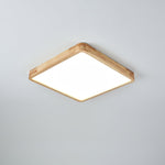 Wooden Geometric Ceiling Light - Lamp Outdoor