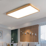Wooden Geometric Ceiling Light - Lamp Outdoor