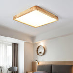 Wooden Geometric Ceiling Light - Lamp Outdoor