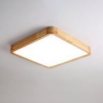 Wooden Geometric Ceiling Light - Lamp Outdoor