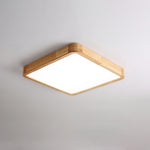 Wooden Geometric Ceiling Light - Lamp Outdoor