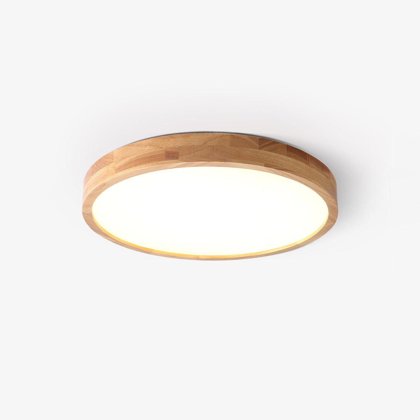 Wooden Geometric Ceiling Light - Lamp Outdoor