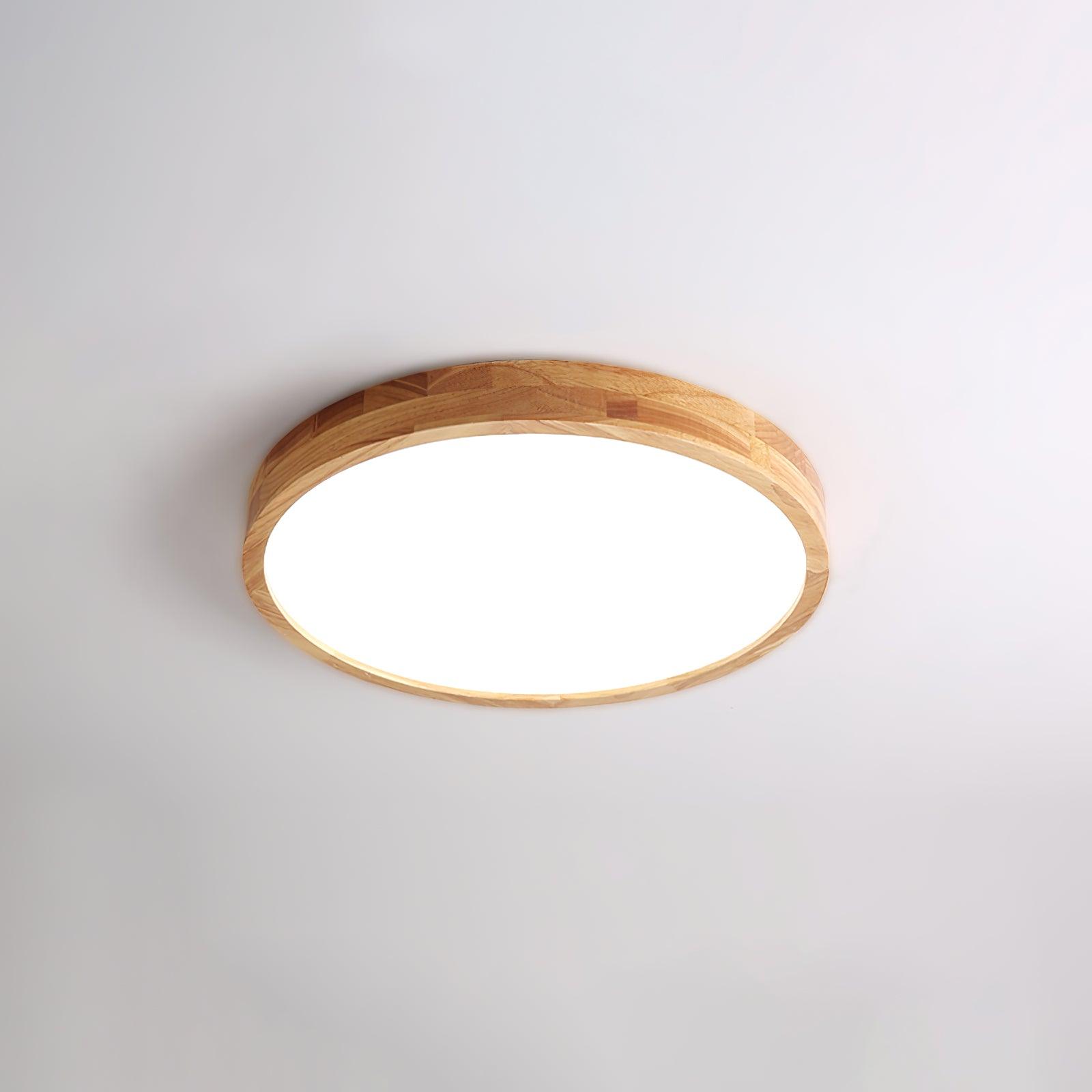 Wooden Geometric Ceiling Light - Lamp Outdoor