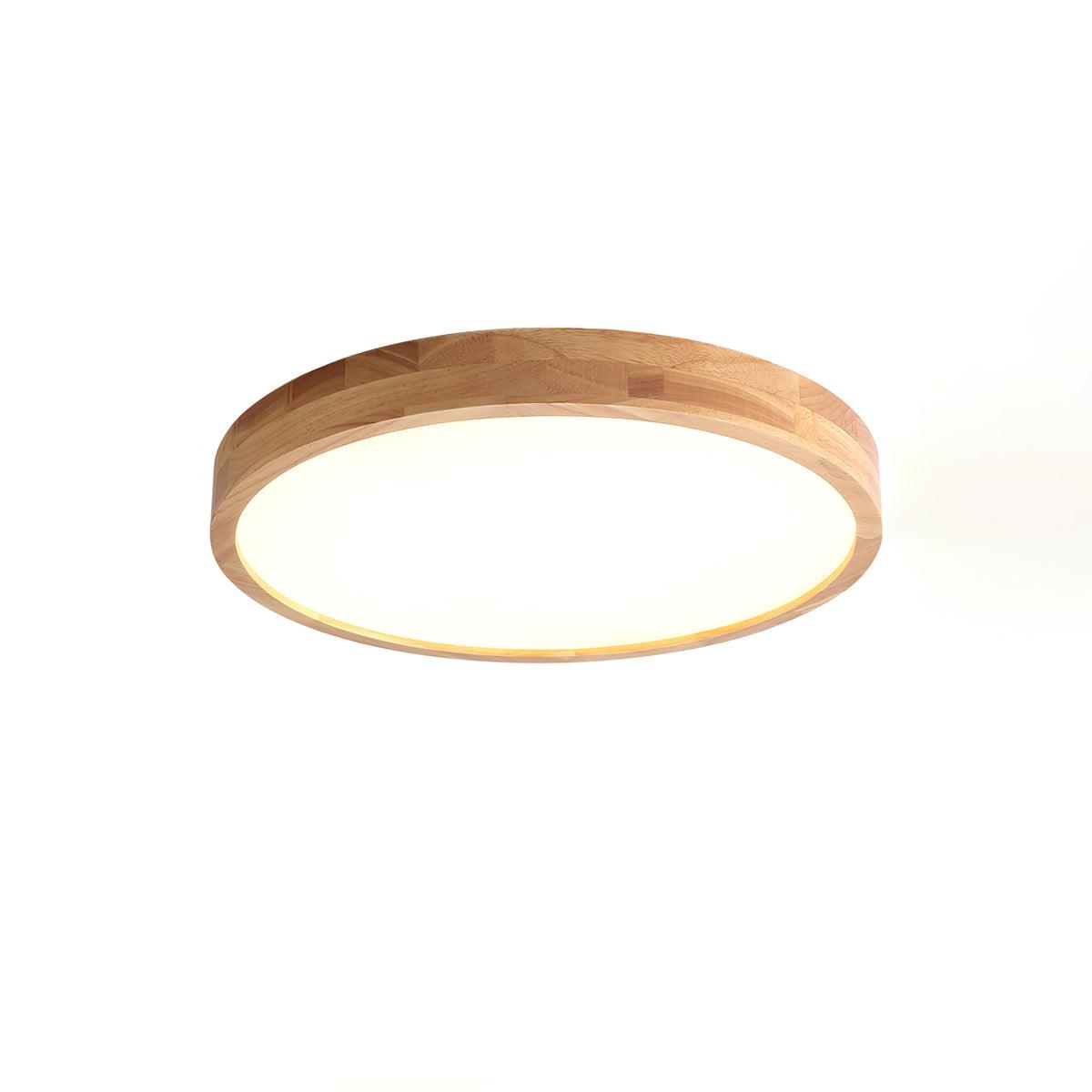 Wooden Geometric Ceiling Light - Lamp Outdoor