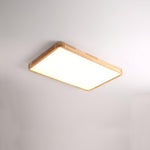 Wooden Geometric Ceiling Light - Lamp Outdoor