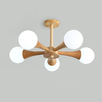 Wooden Nera Chandelier - Lamp Outdoor