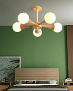 Wooden Nera Chandelier - Lamp Outdoor