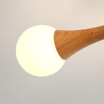 Wooden Nera Chandelier - Lamp Outdoor