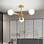 Wooden Nera Chandelier - Lamp Outdoor