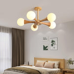 Wooden Nera Chandelier - Lamp Outdoor