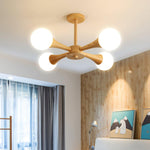 Wooden Nera Chandelier - Lamp Outdoor