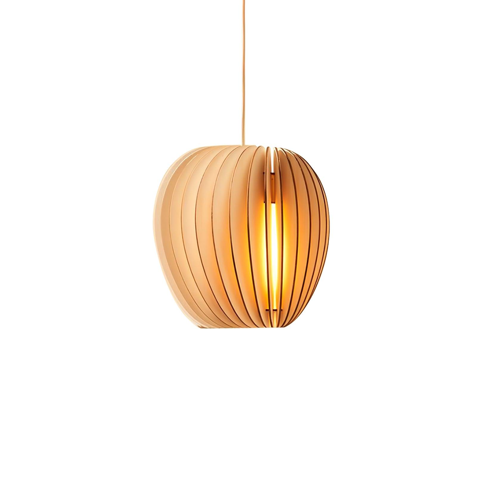 Wooden Orb Pendant Lamp - Lamp Outdoor