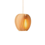 Wooden Orb Pendant Lamp - Lamp Outdoor