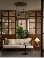 Wooden Spin Pendant Light - Lamp Outdoor