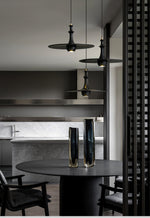 Wooden Spin Pendant Light - Lamp Outdoor