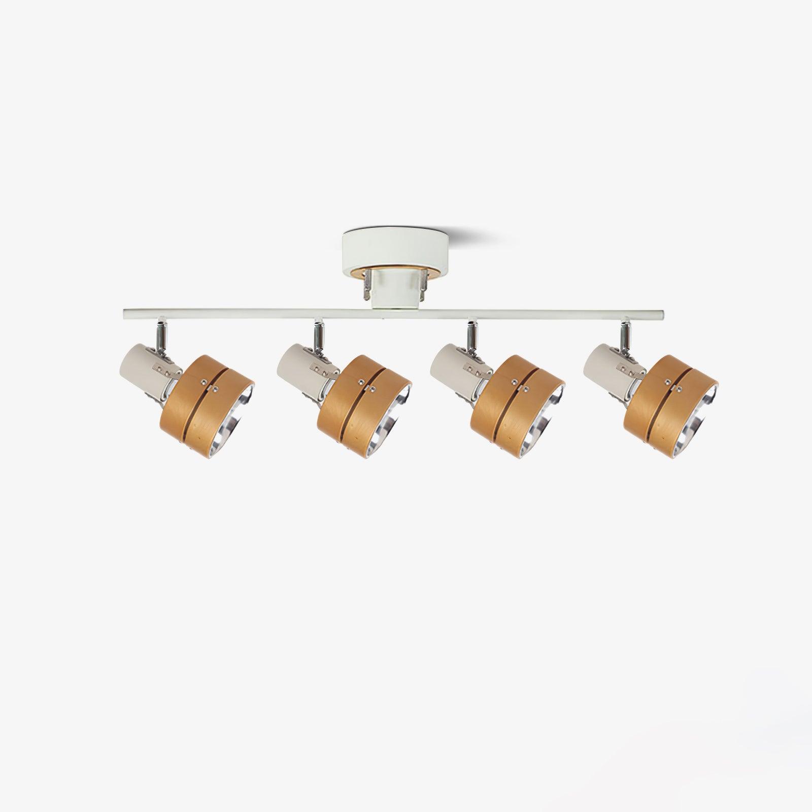 Wooden Adjustable Spot Ceiling Lamp - Lamp Outdoor