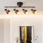 Wooden Adjustable Spot Ceiling Lamp - Lamp Outdoor