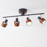 Wooden Adjustable Spot Ceiling Lamp - Lamp Outdoor