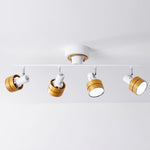 Wooden Adjustable Spot Ceiling Lamp - Lamp Outdoor