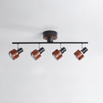 Wooden Adjustable Spot Ceiling Lamp - Lamp Outdoor