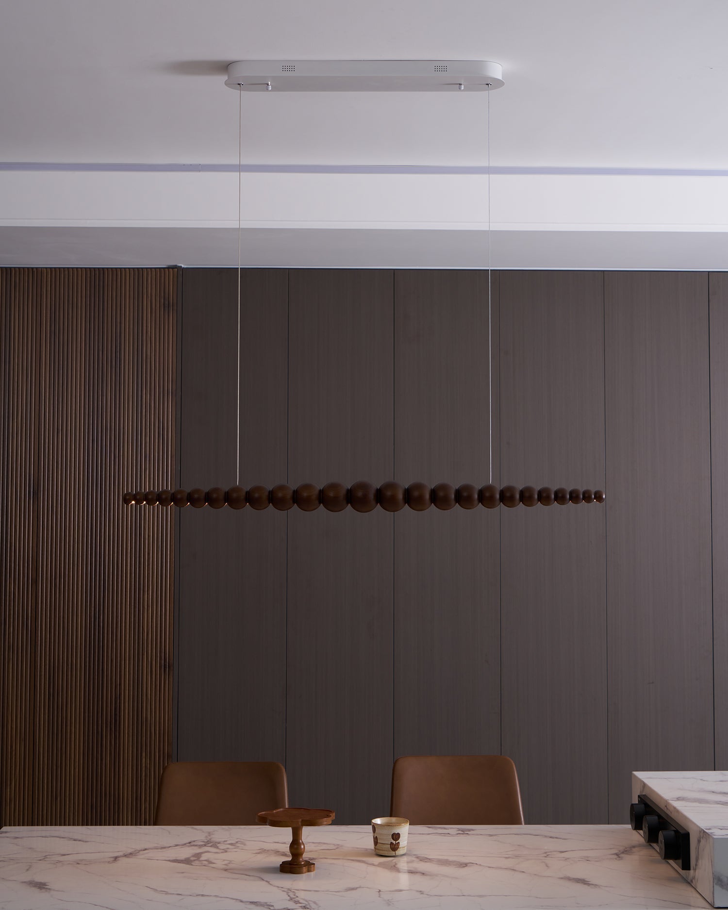 Woodline Orb Pendant Light - Lamp Outdoor