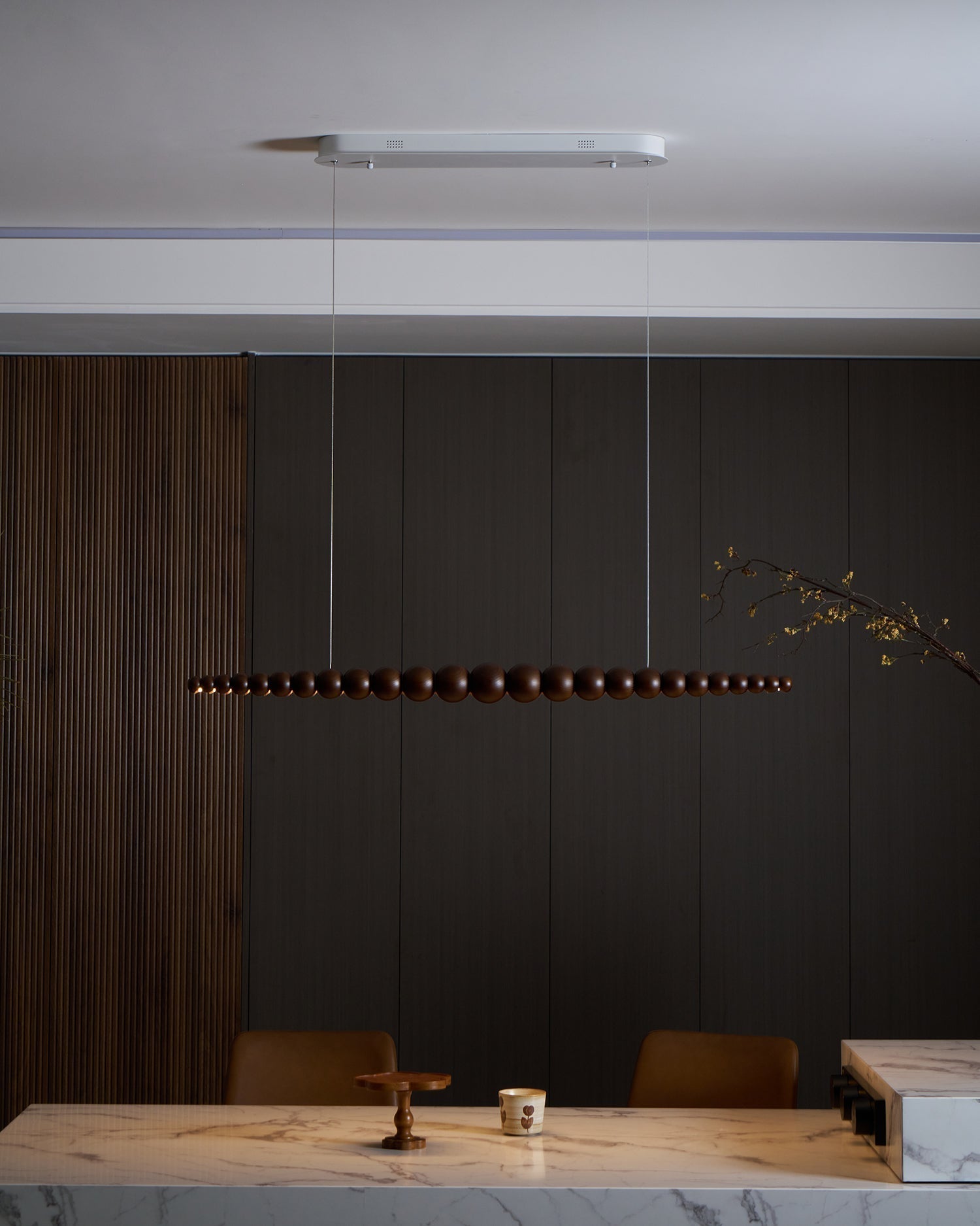 Woodline Orb Pendant Light - Lamp Outdoor