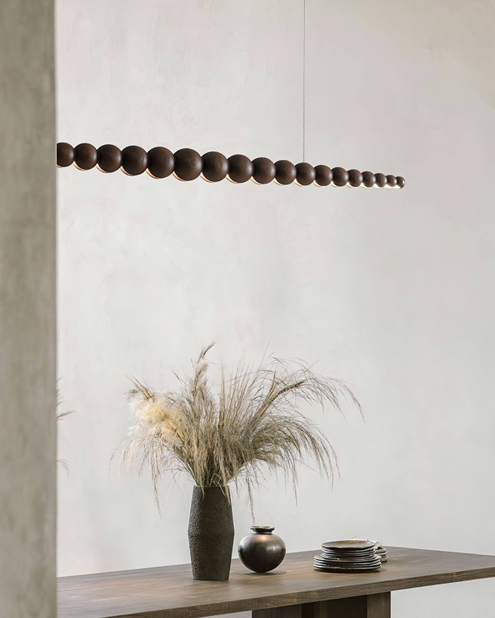 Woodline Orb Pendant Light - Lamp Outdoor