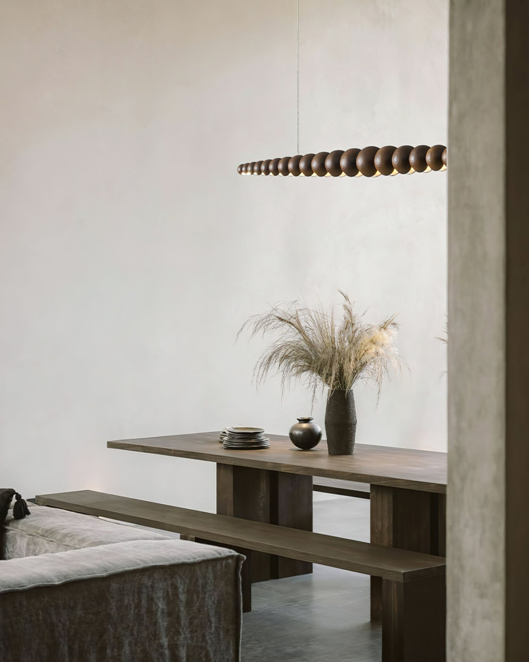 Woodline Orb Pendant Light - Lamp Outdoor