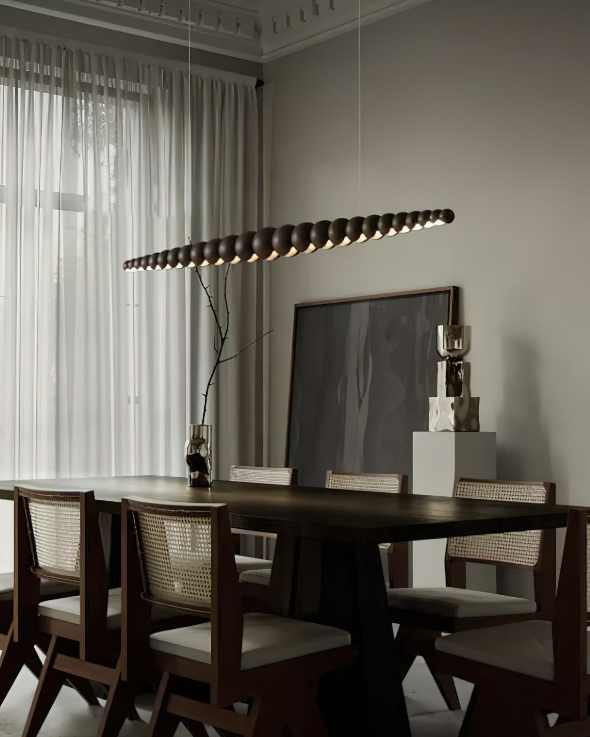 Woodline Orb Pendant Light - Lamp Outdoor