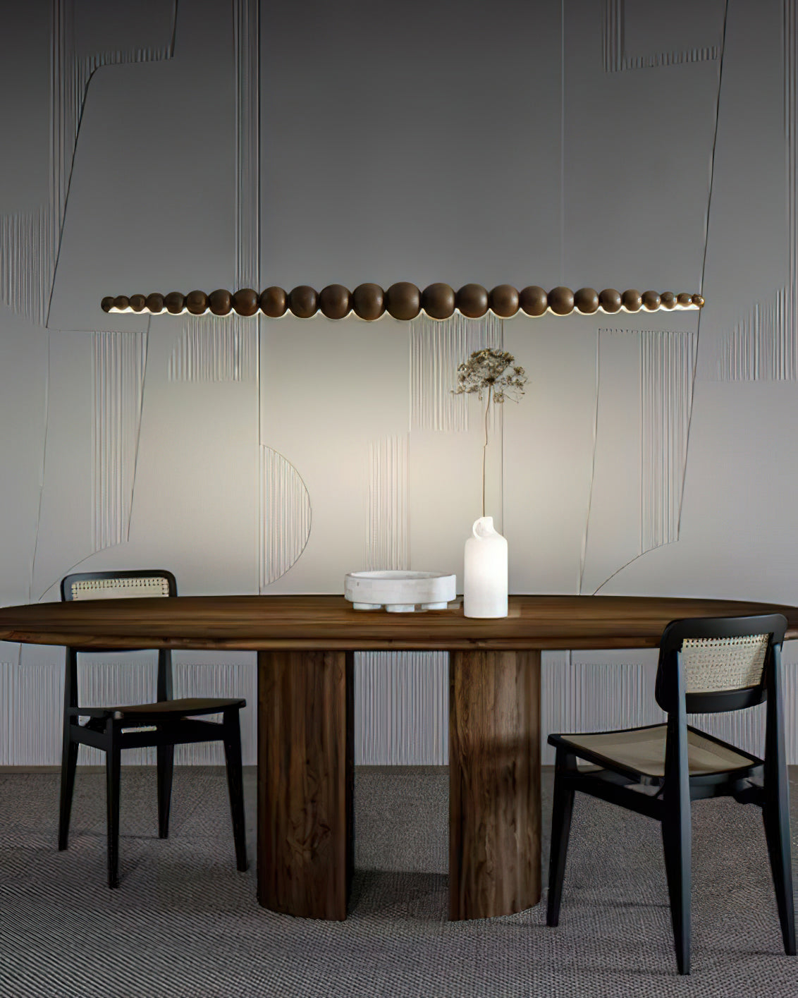 Woodline Orb Pendant Light - Lamp Outdoor