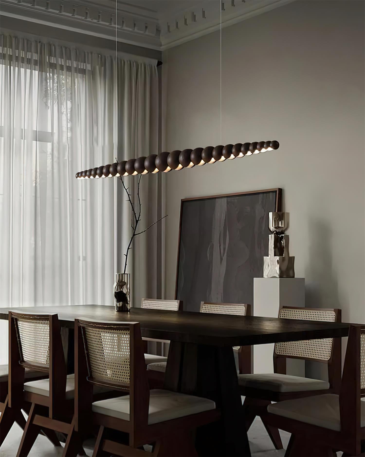 Woodline Orb Pendant Light - Lamp Outdoor