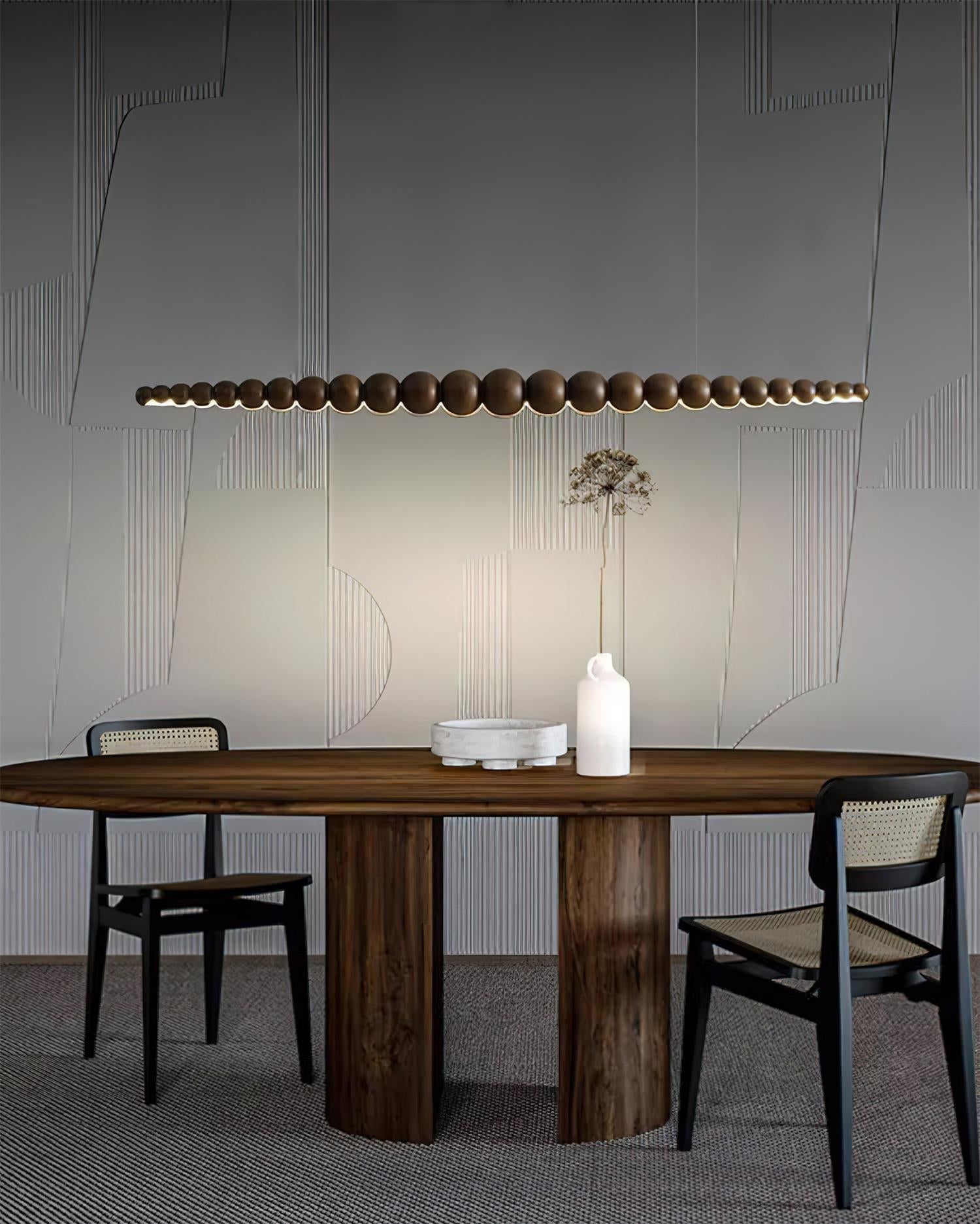 Woodline Orb Pendant Light - Lamp Outdoor
