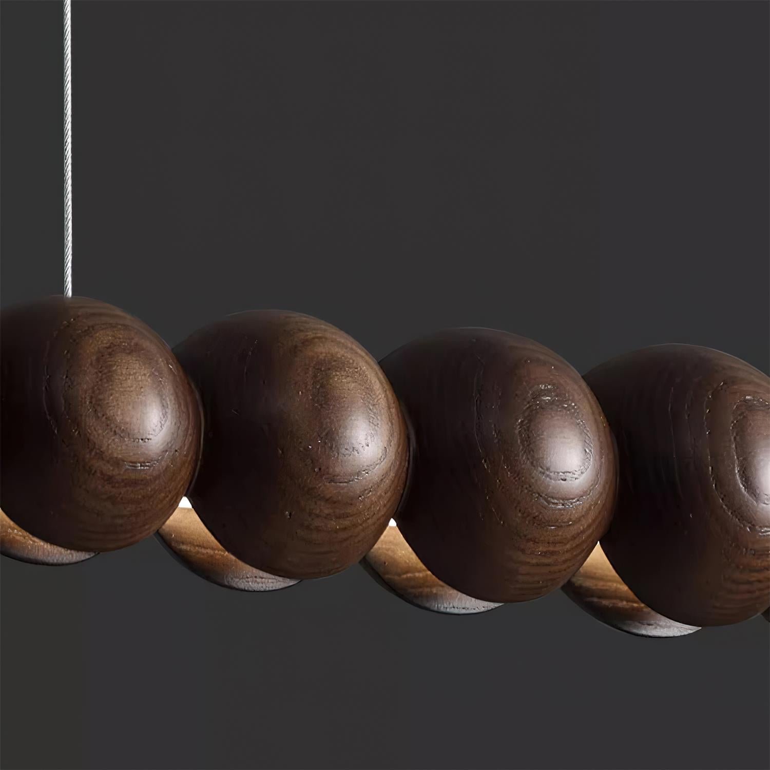 Woodline Orb Pendant Light - Lamp Outdoor
