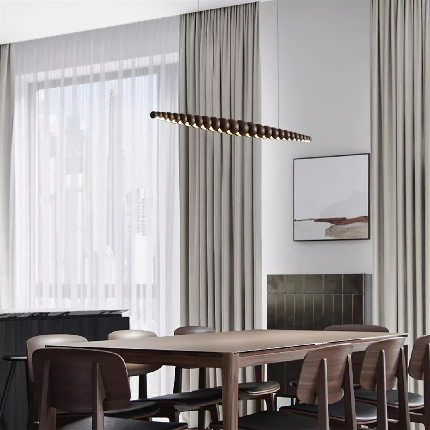Woodline Orb Pendant Light - Lamp Outdoor