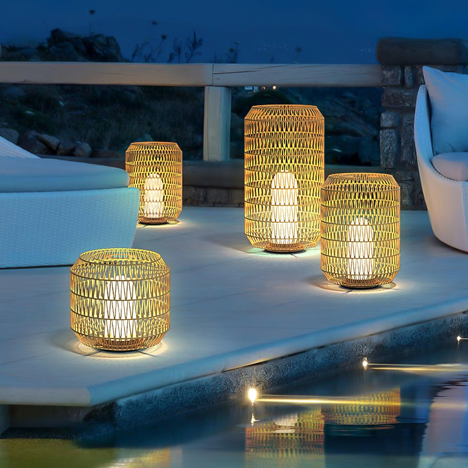 Oliver Vintage Metal Outdoor Lighting - Lamp Outdoor