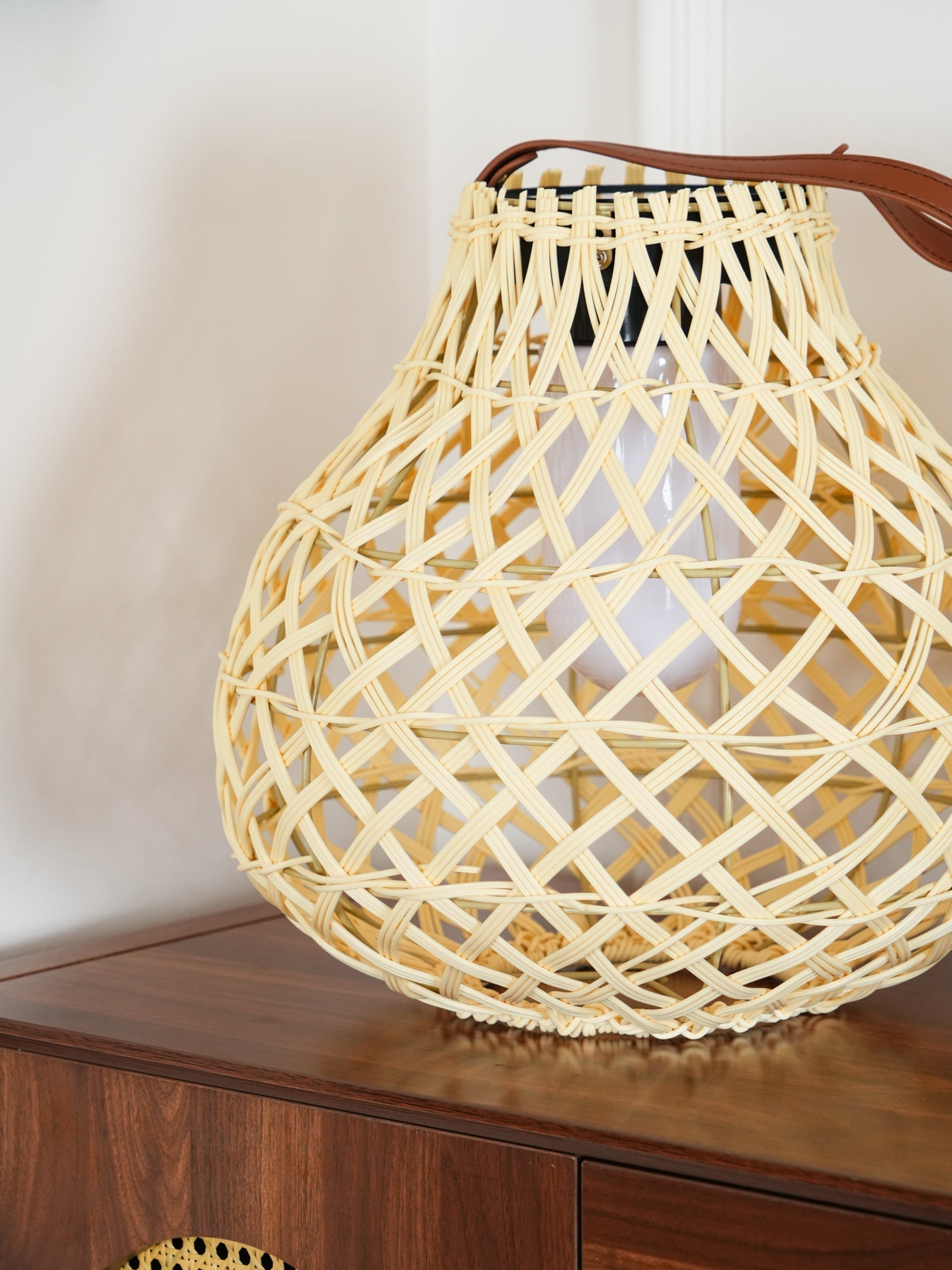 Woven Sphere Lantern Outdoor Lamp - Lamp Outdoor