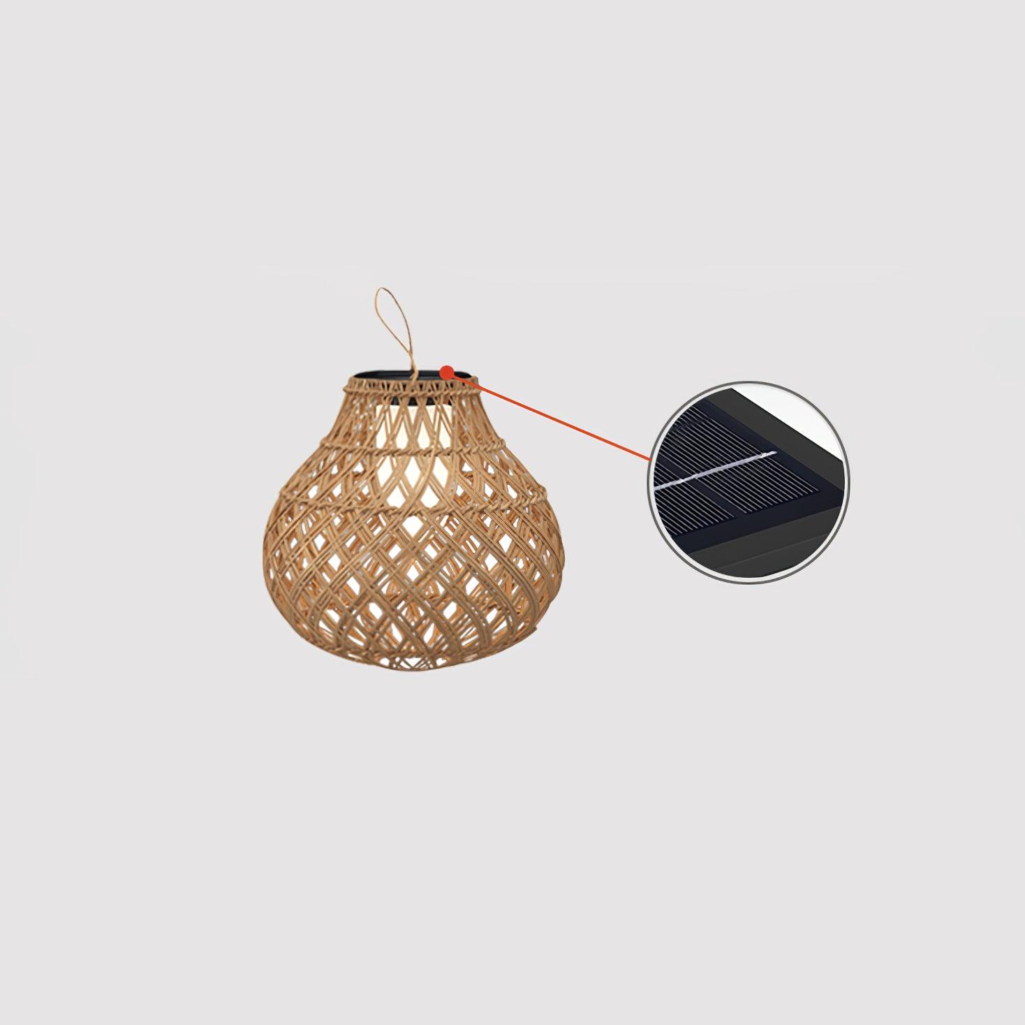 Woven Sphere Lantern Outdoor Lamp - Lamp Outdoor