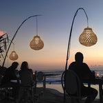 Woven Sphere Lantern Outdoor Lamp - Lamp Outdoor