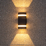 Die-cast Aluminum Garden Wall Lights Modern Industrial Style - Lamp Outdoor