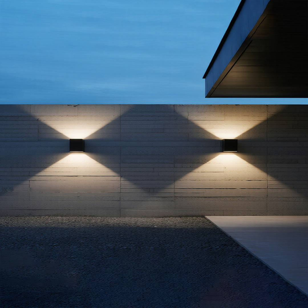 LED Outdoor Up Down Wall Light Minimalist Style - Lamp Outdoor