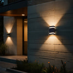 Die-cast Aluminum Garden Wall Lights Modern Industrial Style - Lamp Outdoor
