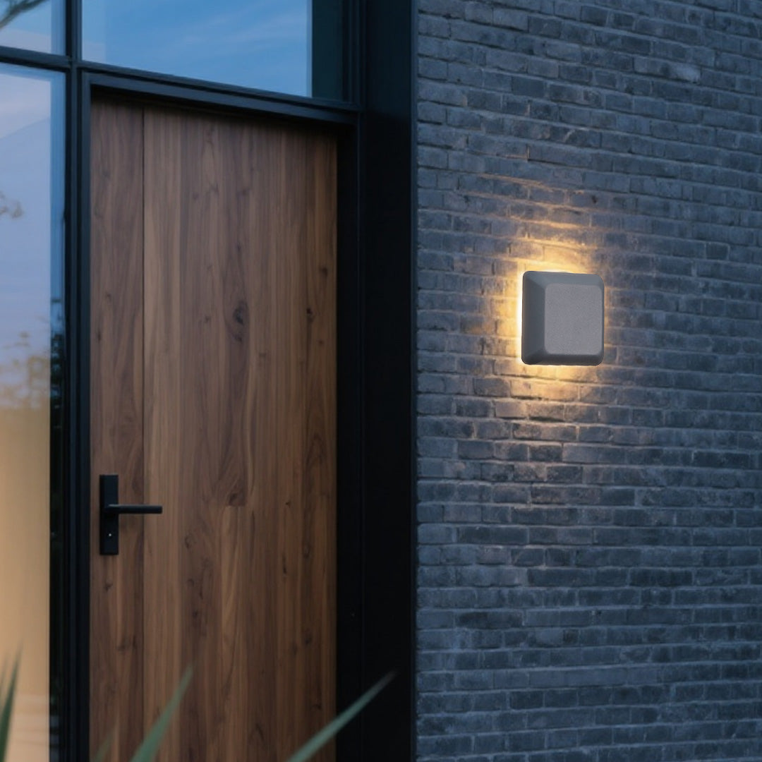Waterproof Outdoor Wall Light Die-cast Aluminum Minimalist Geometric style - Lamp Outdoor