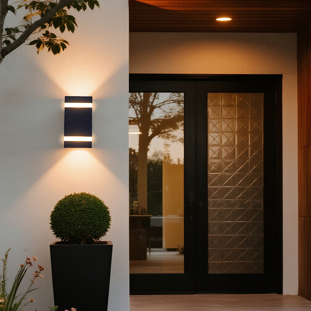 Die-cast Aluminum Garden Wall Lights Modern Industrial Style - Lamp Outdoor