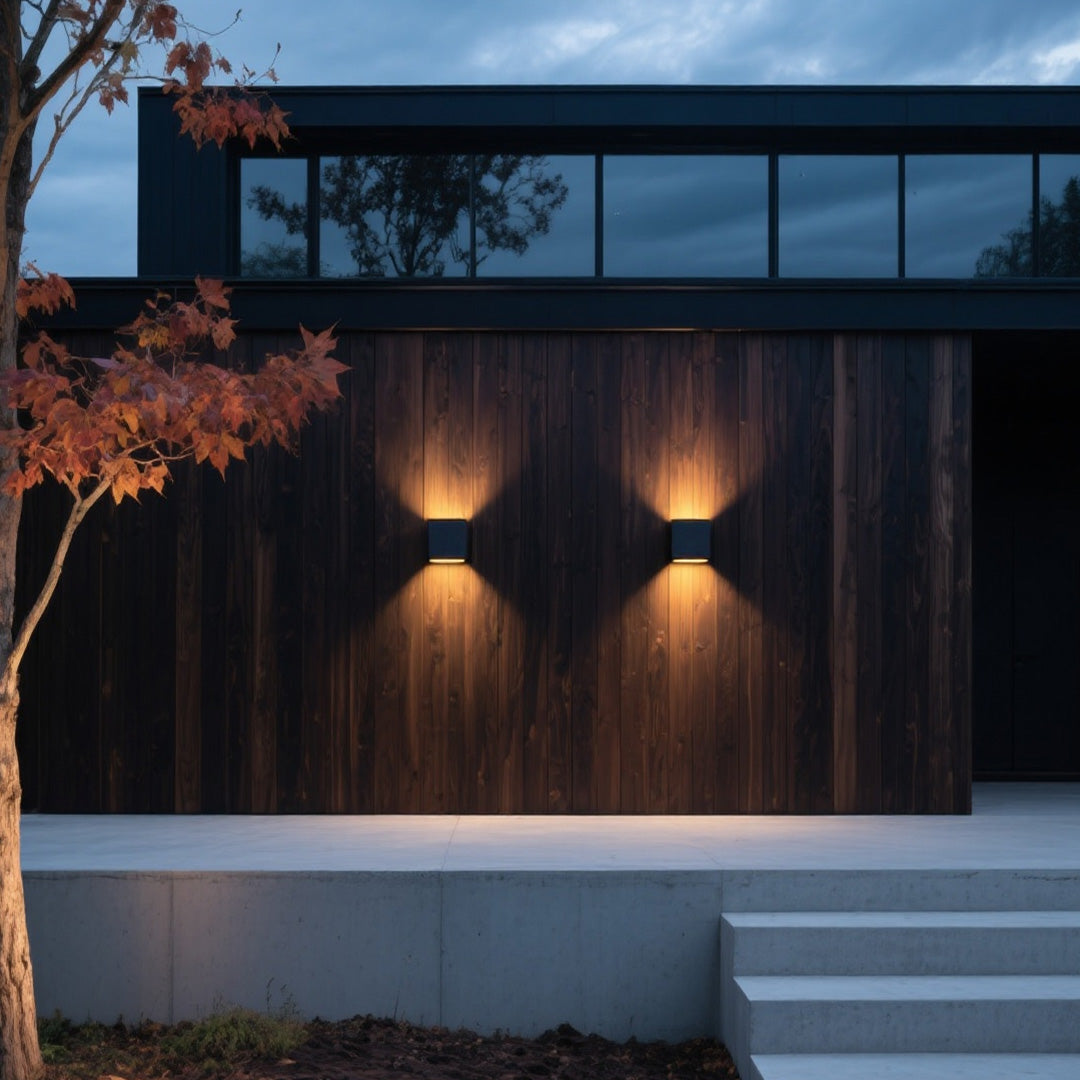 Die-cast Aluminum Outdoor Wall Light Waterproof Simple Style - Lamp Outdoor