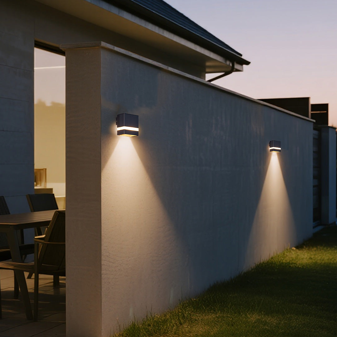 Die-cast Aluminum Garden Wall Lights Modern Industrial Style - Lamp Outdoor