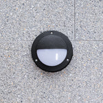 Round Outdoor Wall Sconce Waterproof Minimalist Style - Lamp Outdoor