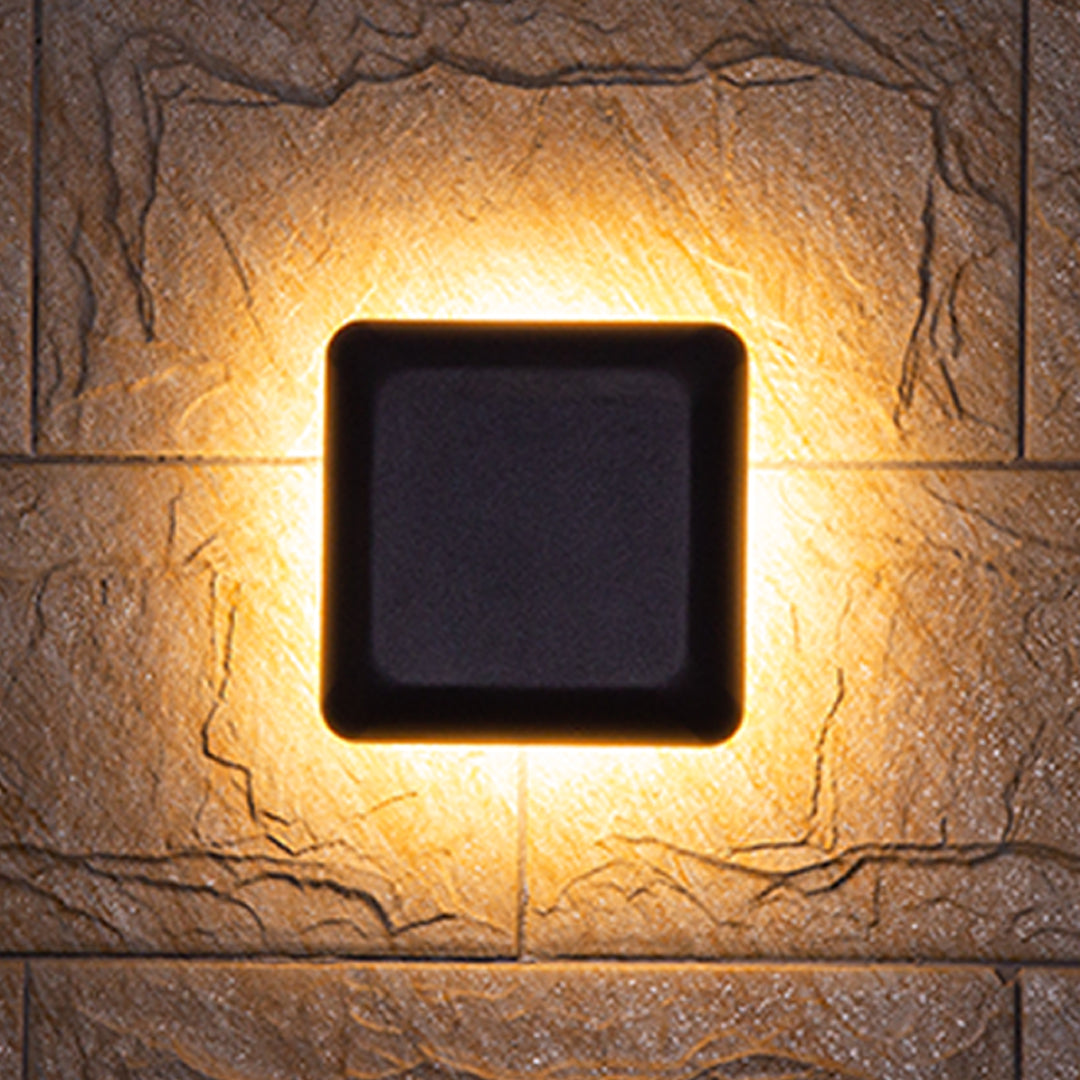 Waterproof Outdoor Wall Light Die-cast Aluminum Minimalist Geometric style - Lamp Outdoor