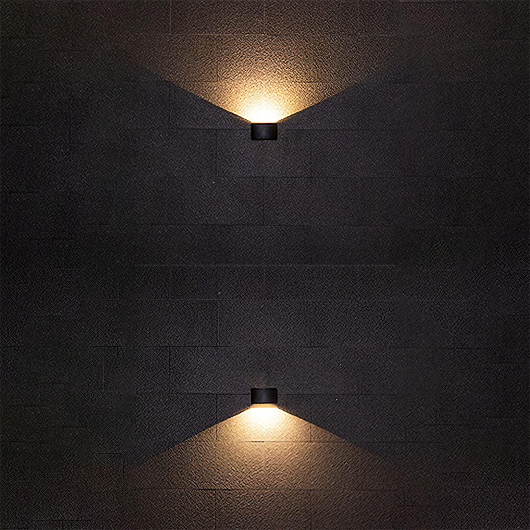 LED Outdoor Up Down Wall Light Minimalist Style - Lamp Outdoor