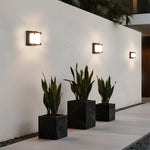 Die-cast Aluminum Black Outdoor Wall Light Modern simple Style - Lamp Outdoor
