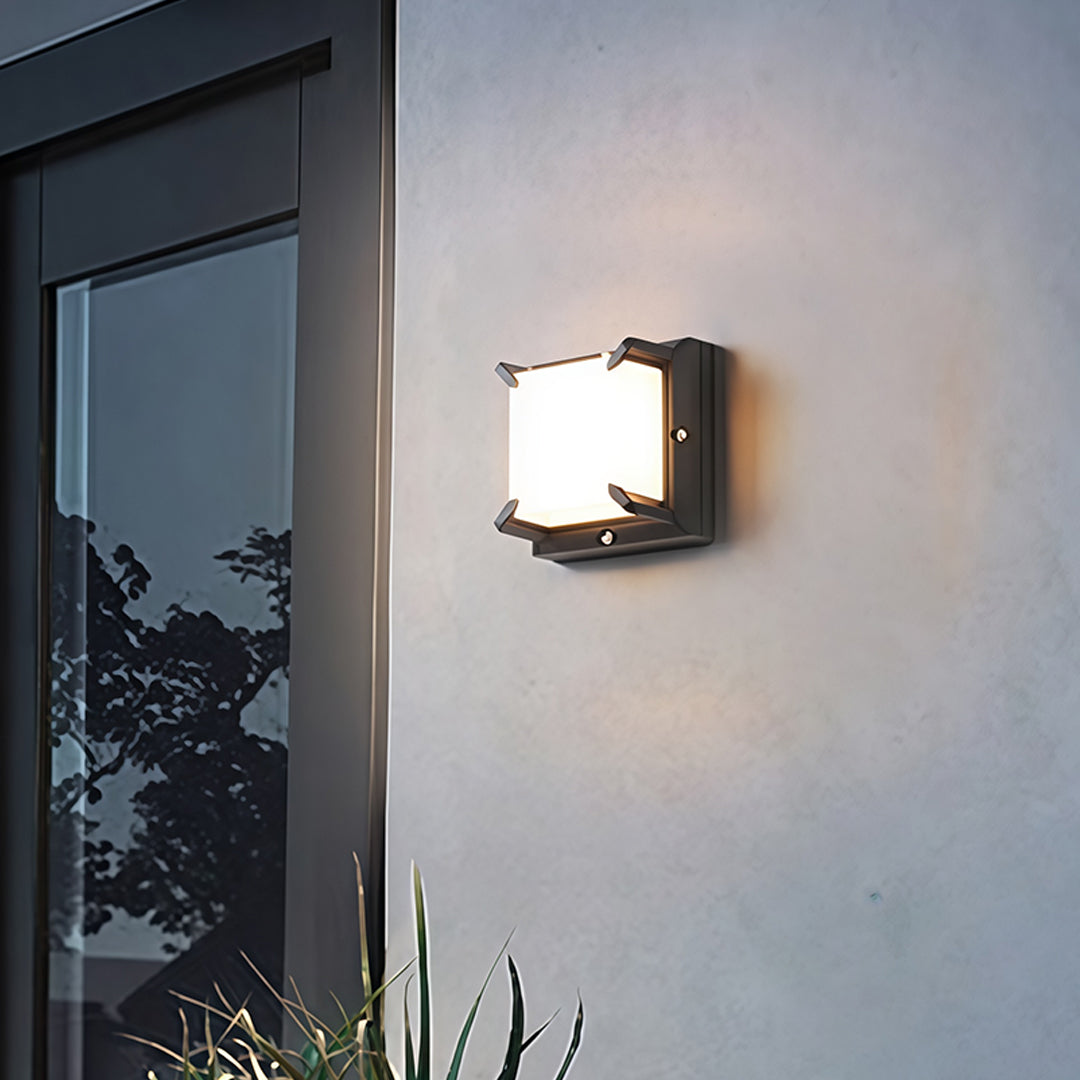 Die-cast Aluminum Black Outdoor Wall Light Modern simple Style - Lamp Outdoor